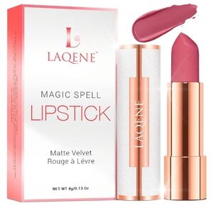 Laqene magic Spell Lipstick New on Box Matte Velvet Rouge $49